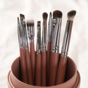 DSC039801 【韓國製】彩妝刷具X8隻(不含筆筒)